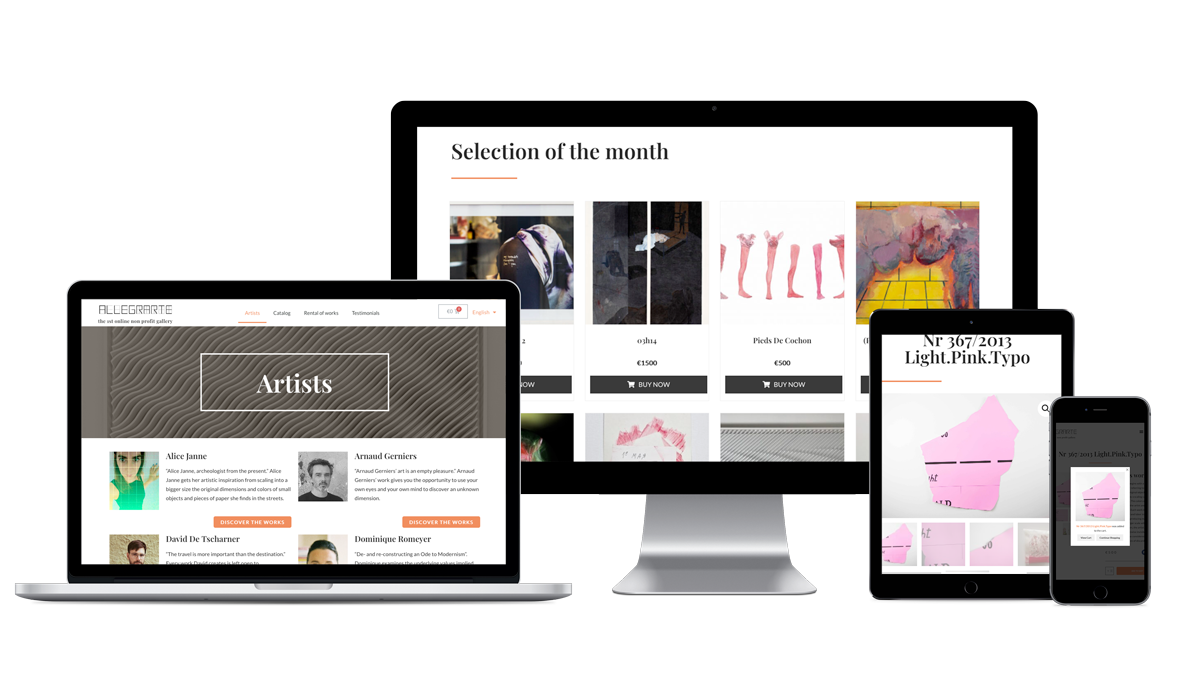 allegrarte.com webshop