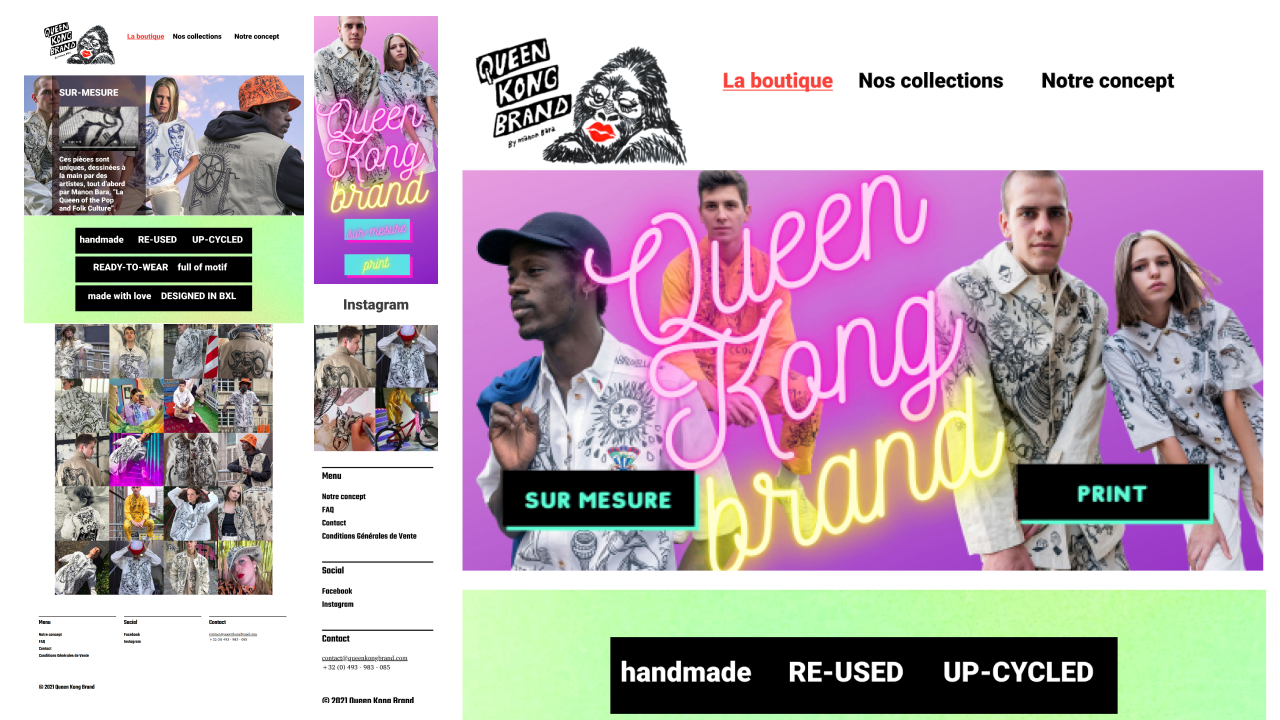 adobe xd microStart layouts